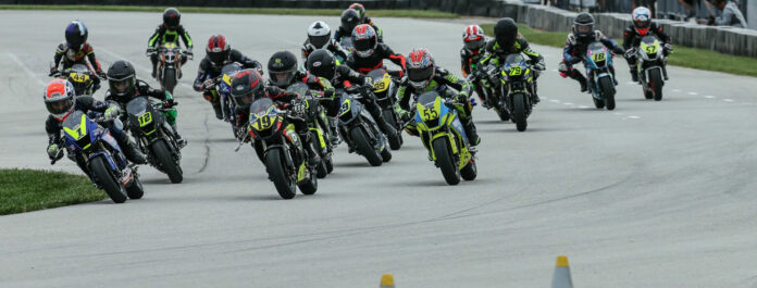 Dunlop will award Team Dunlop Elite sponsorships for the 2025 season during the MotoAmerica Mission Mini Cup by Motul National Final in August. Photo by Brian J. Nelson, courtesy Dunlop.