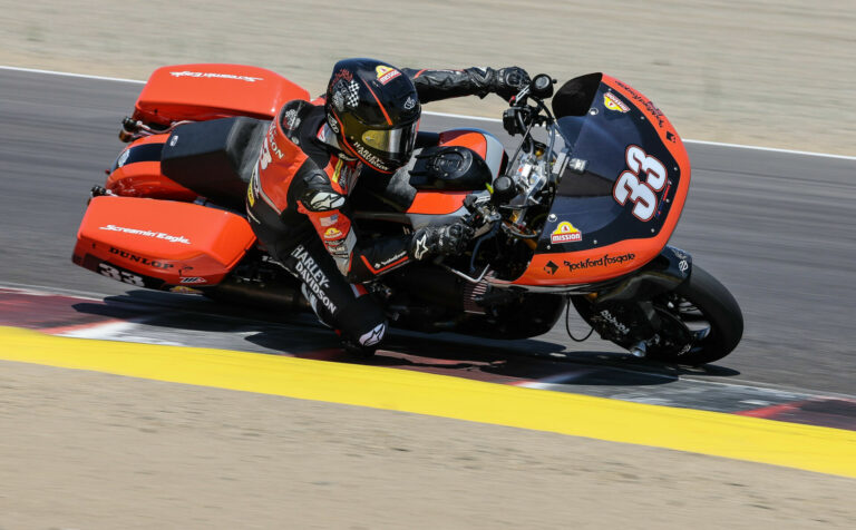 MotoAmerica: Kyle Wyman Breaks Record, Takes Bagger Pole At Laguna