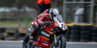 Broc Pearson (11). Photo by RBMotoLens, courtesy ASBK.