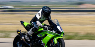 Anthony Norton (1) en route to a win in the premier King of the Mountains race at round three of the Masters of the Mountains race series, presented by Utah Motorcycle Law. Photo by Drive-By Shootings Photography, courtesy UtahSBA.