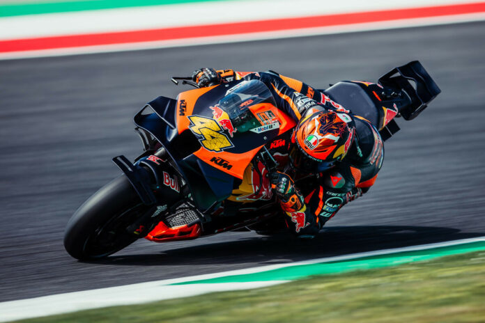 Pol Espargaro (44), as seen at Mugello earlier this year. Photo courtesy KTM Factory Racing.