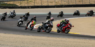 Laps around WeatherTech Raceway Laguna Seca were part of the 2024 Rainey's Ride to the Races. Photo by Brian J. Nelson.