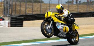 "King Kenny" Roberts will ride his 1980 500cc Grand Prix World Championship-winning Yamaha YZR500 at this year's Goodwood Festival of Speed, in England. Photo courtesy Barber Vintage Motorsports Museum.