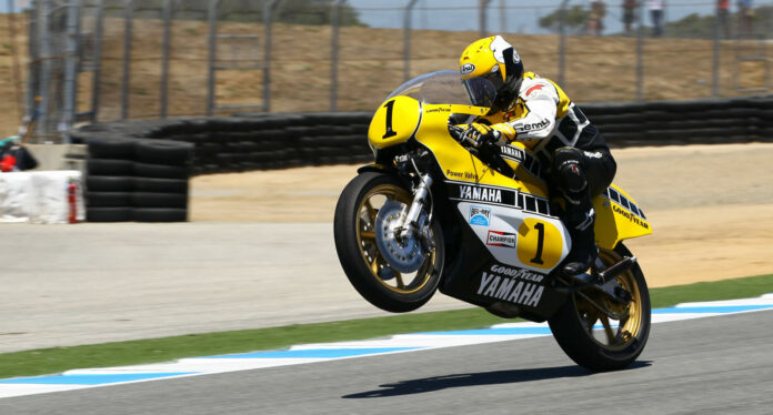 "King Kenny" Roberts will ride his 1980 500cc Grand Prix World Championship-winning Yamaha YZR500 at this year's Goodwood Festival of Speed, in England. Photo courtesy Barber Vintage Motorsports Museum.