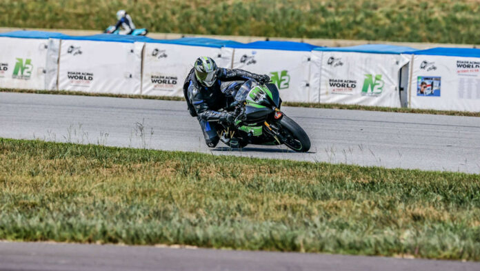 Airfence "Bike" units deployed at an N2 Track Days event. Photo by Apex Pro Photography, courtesy N2 Track Days.