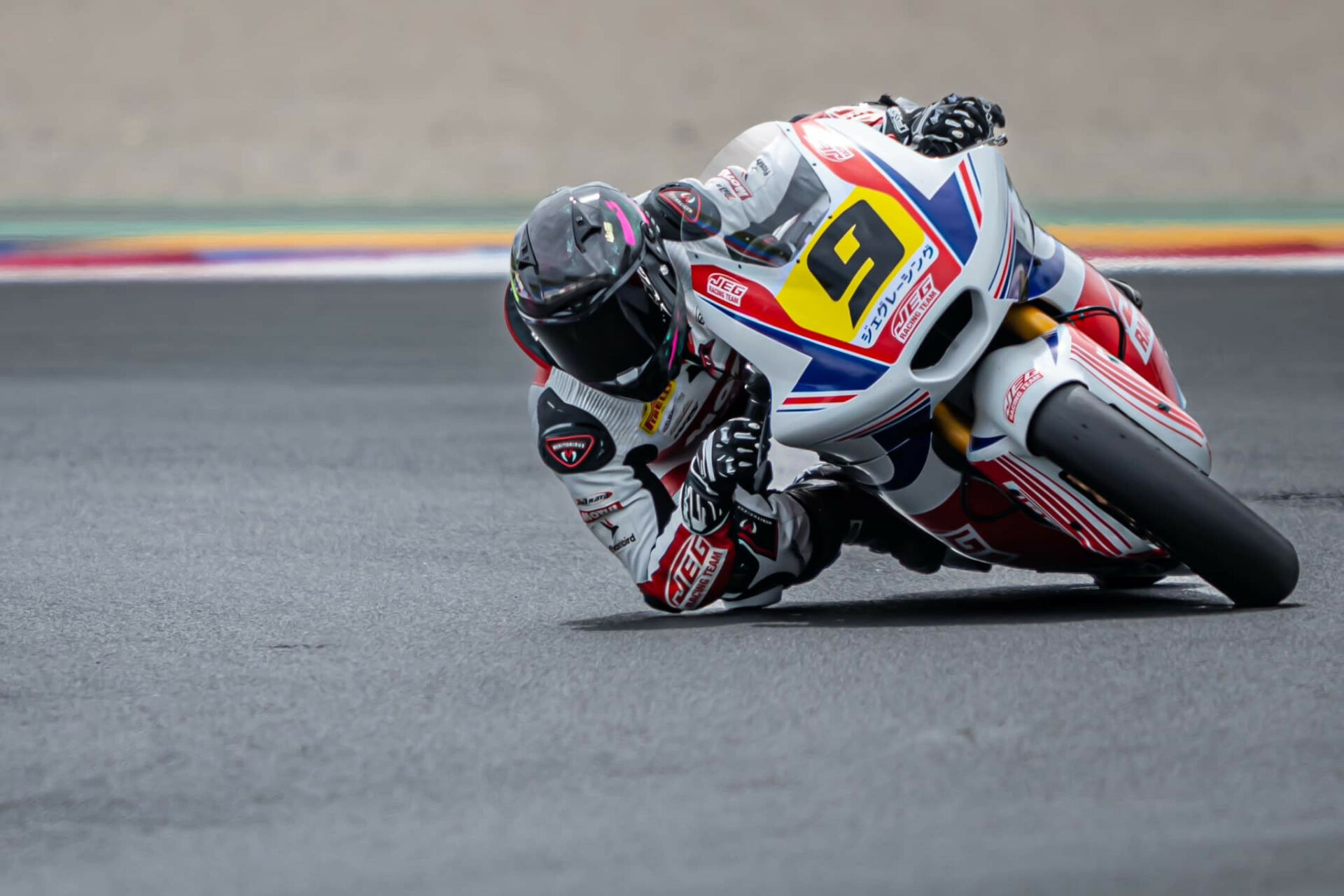 Moto2 European Championship rider Charles Aubrie (9) will join a deep Pro Superbike field at CTMP, making his Bridgestone CSBK debut as a wildcard in round five. Photo courtesy CSBK and Charles Aubrie via Anthony Ahunon Munoz.