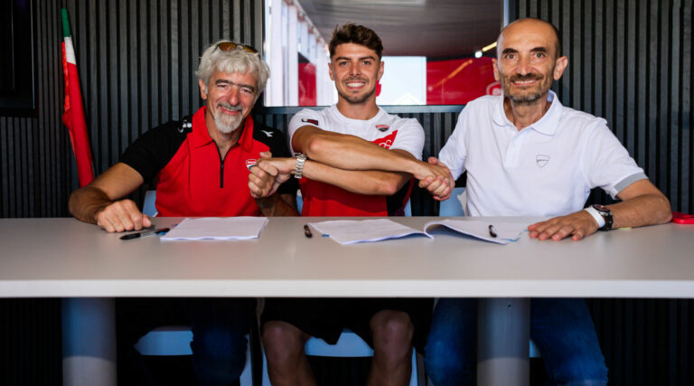 MotoGP: Di Giannantonio Re-Signs With VR46 Racing And Ducati