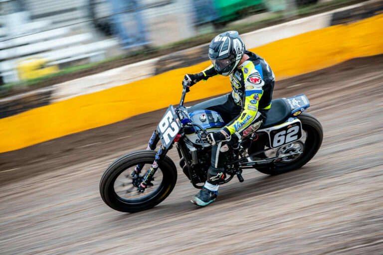 American Flat Track: Bromley Racing Honda AdventureTracker At Sturgis TT