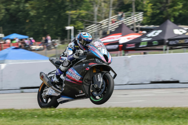 MotoAmerica: Sunday Superbike Warmup Results From Mid-Ohio