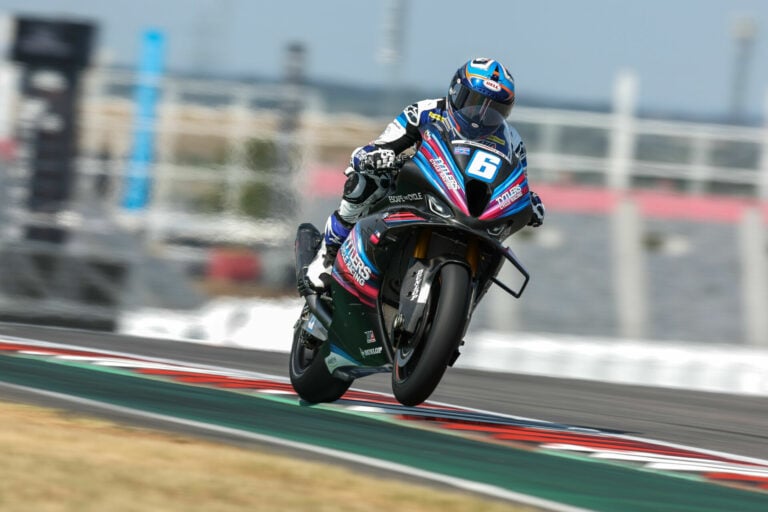 MotoAmerica: Beaubier Breaks Lap Record In Superbike Q1 At COTA (Updated)
