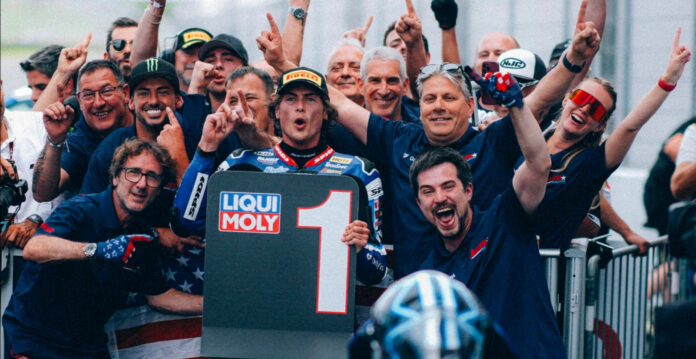 American Joe Roberts with the American Racing Team. Photo courtesy American Racing Team.