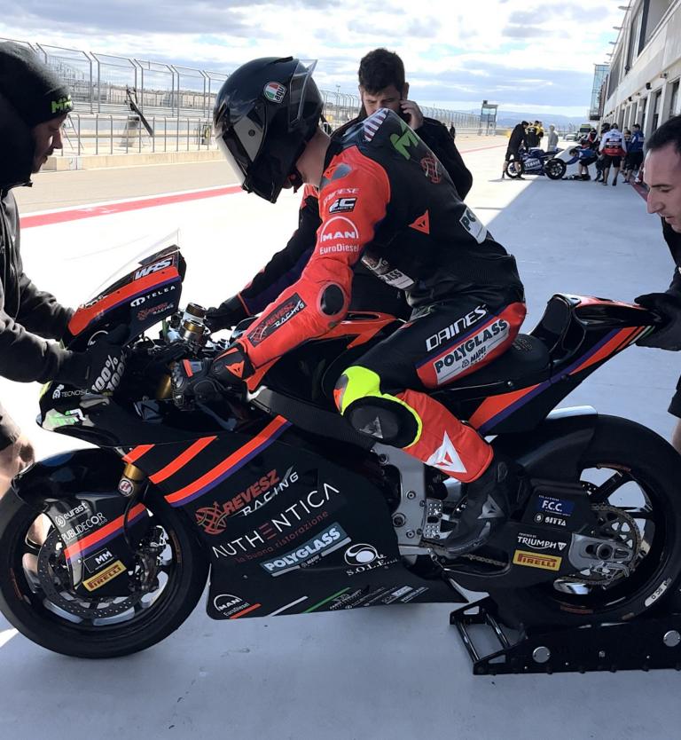 FIM JuniorGP Moto2: American Rossi Moor Completes Second Day Of Testing