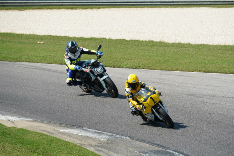 Barber Vintage Festival: King Kenny And Kenny Junior Were On Track Today