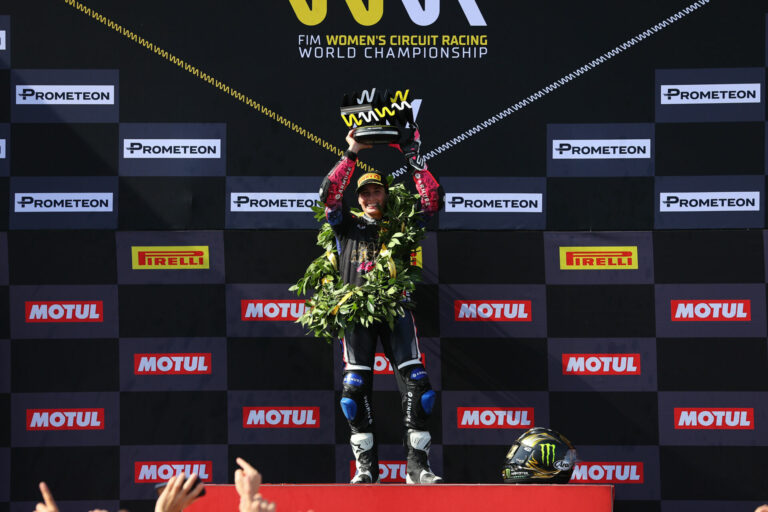 Ana Carrasco Crowned Inaugural FIM Women’s World Champion
