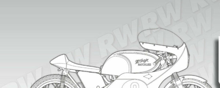 Historic Racebike Illustrations: 1966 McIntyre Matchless G50, In The August Issue