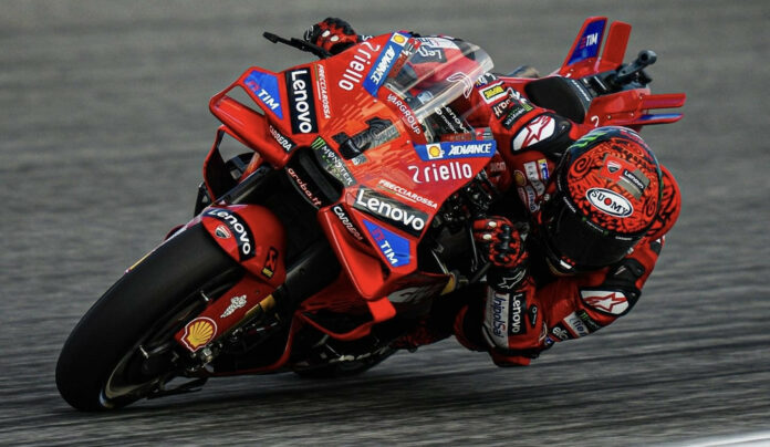 Francesco Bagnaia. Photo courtesy Ducati Lenovo Team.