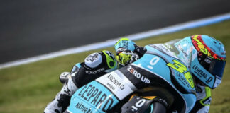 Moto3 : Piqueras Fastest Friday Afternoon at Phillip Island Angel Piqueras (36). Photo courtesy Leopard Racing Team.