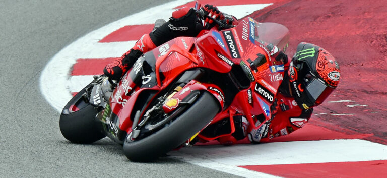 MotoGP: Bagnaia Leads Friday Practice In Barcelona