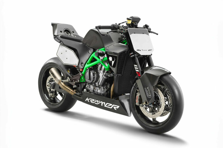 Krämer Motorcycles Introduces GP2-890 XX Hypernaked Track Bike