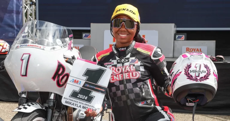 MotoAmerica: Royal Enfield Build. Train. Race. Champion Mikayla Moore