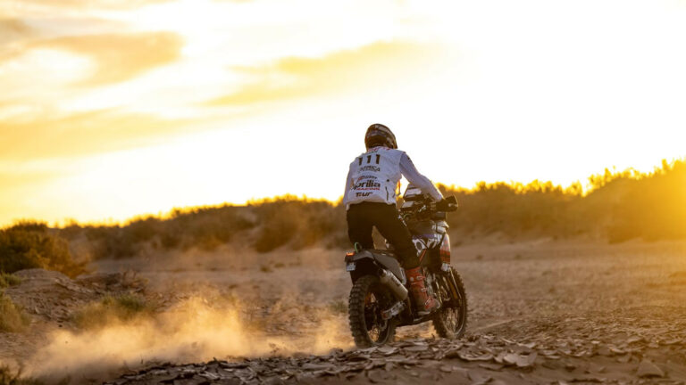 Aprilia’s Cerutti Wins Africa Eco rally
