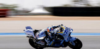 Alex Marquez (73) At Chang International Circuit. Photo courtesy Gresini Racing Team.