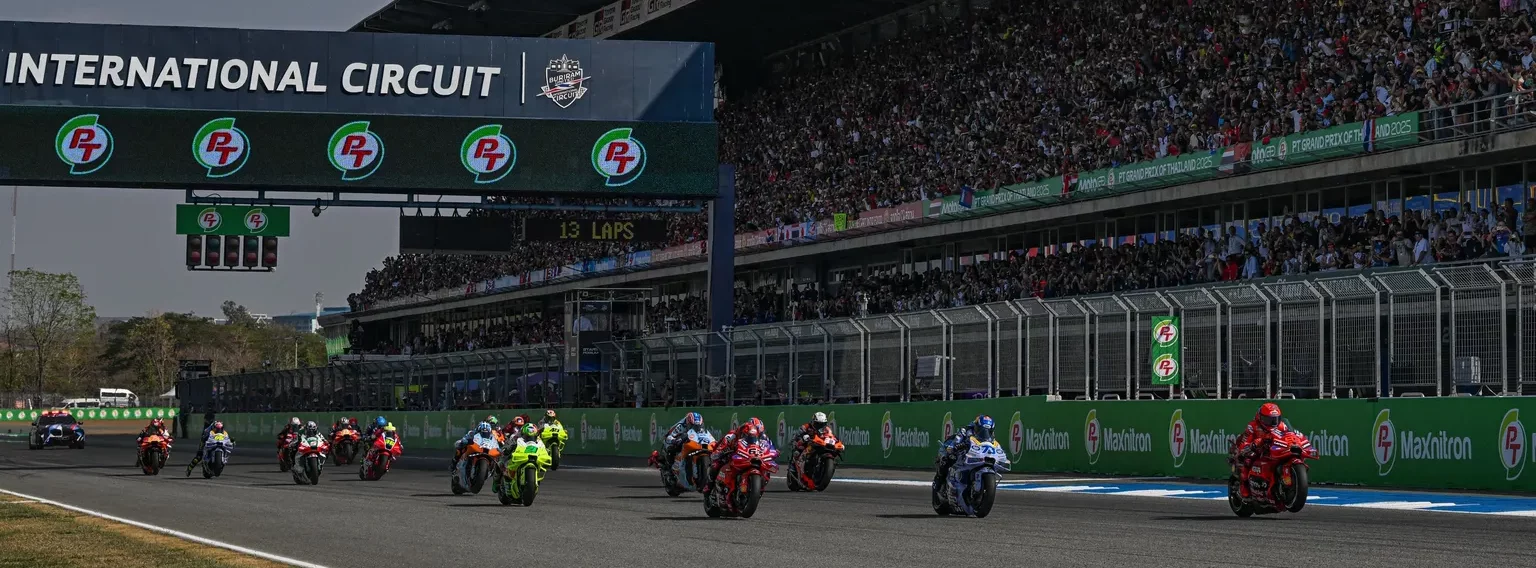 MotoGP Race. Photo courtesy Dorna.