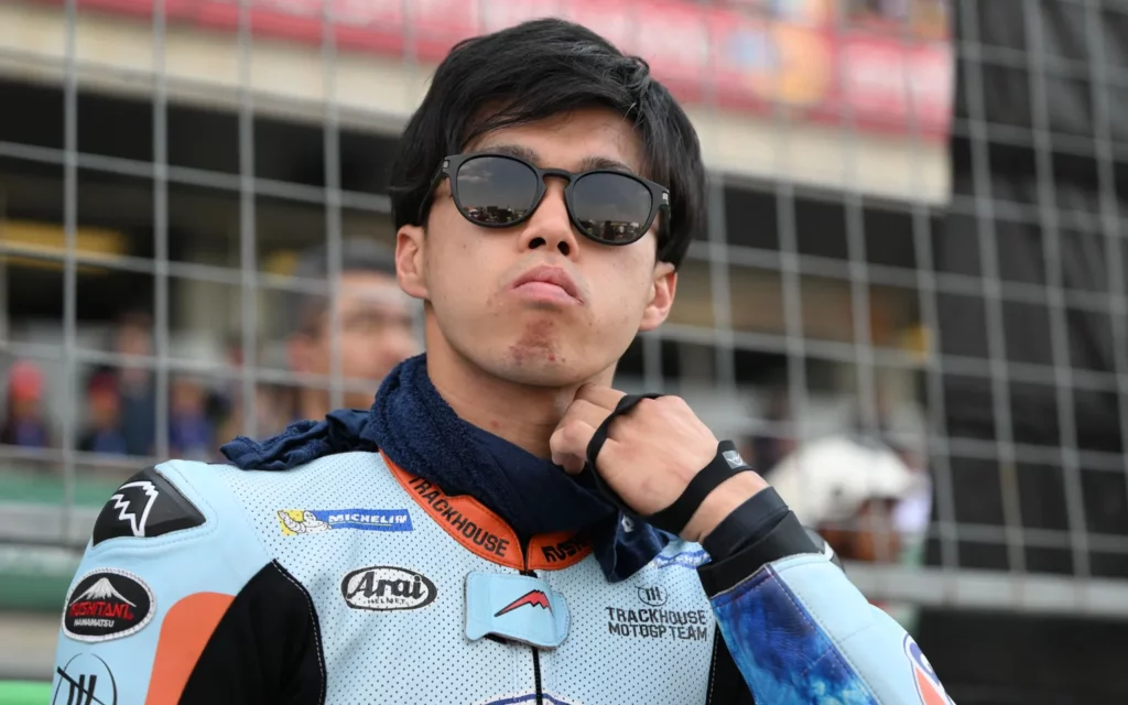 Rookie Ai Ogura finished the Sprint Race 4th. Photo courtesy Dorna. 