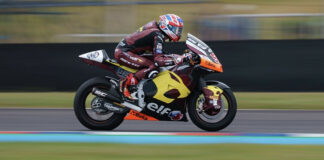 Jake Dixon quickest in FP2 in Argentina. Photo courtesy Marc VDS Racing Team.