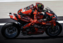 Nicolo Bulega fastest this morning in Portugal. Photo courtesy Aruba.it Racing Team.