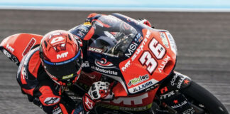 Moto3 : Piqueras Quickest In Opening Practice At COTA Angel Piqueras fastest this morning in Texas. Photo courtesy MT Helmet MSI Team.