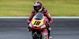 Matteo Bretelle fastest this morning at COTA. Photo courtesy LEVELUP MTA Racing Team.