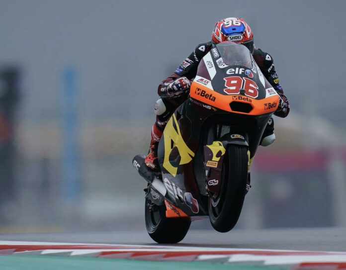 Jake Dixon quickest this morning in Texas. Photo courtesy Marc VDS Racing Team.