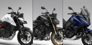 CB750 Hornet, CB1000 Hornet SP, NT1100 DCT