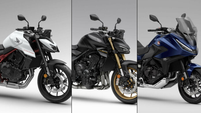 CB750 Hornet, CB1000 Hornet SP, NT1100 DCT