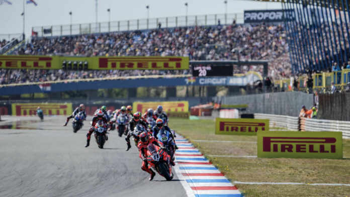 World SBK race at Assen. Photo courtesy Dorna.