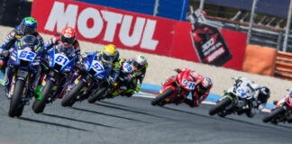 WorldSSP race in TT Assen Circuit. Photo courtesy Dorna.