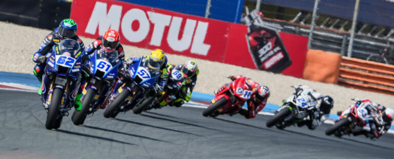 WorldSSP race in TT Assen Circuit. Photo courtesy Dorna.