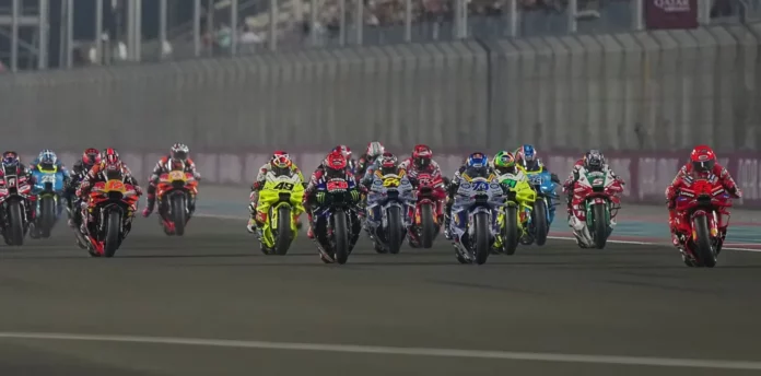 MotoGP Tissot Sprint race in Qatar. Photo courtesy Dorna.