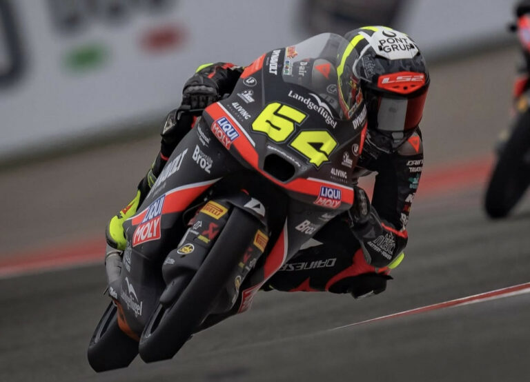 David Muñoz fastest this morning in Qatar. Photo courtesy Intact GP.