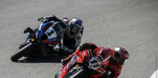 Toprak Razgatlioglu (1) and Nicolo Bulega (11). Photo courtesy Nicolo Bulega social media.