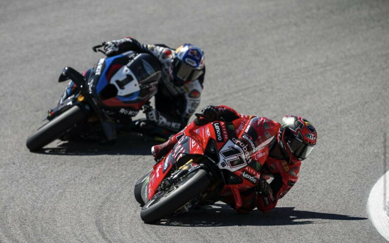 Toprak Razgatlioglu (1) and Nicolo Bulega (11). Photo courtesy Nicolo Bulega social media.