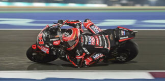 Manuel Gonzalez fastest this afternoon in Qatar. Photo courtesy Intact GP.