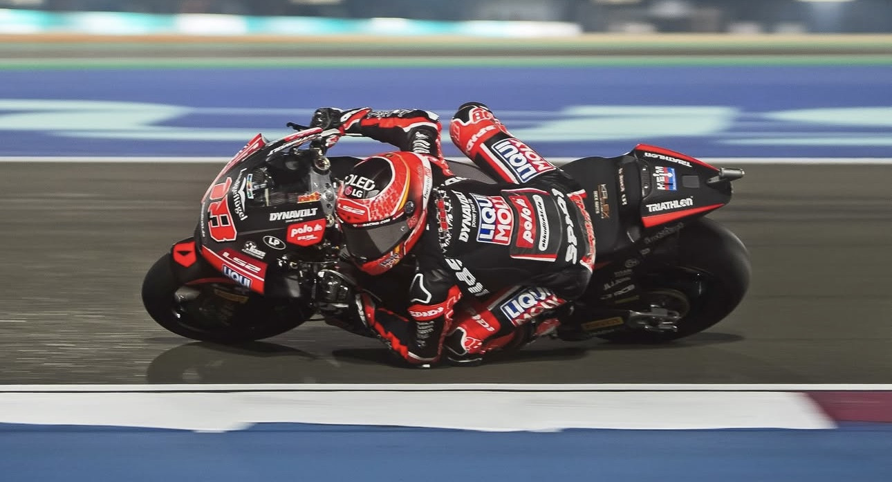 Manuel Gonzalez fastest this afternoon in Qatar. Photo courtesy Intact GP.