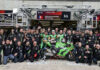 Kawasaki Webike Trickstar Team.