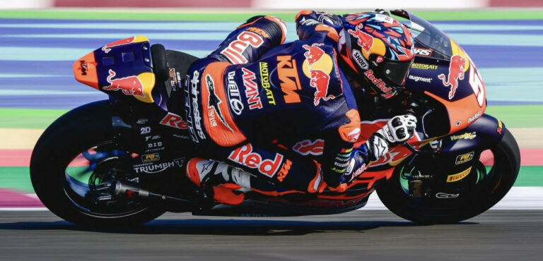 Deniz Oncu (53) fastest this morning at Jerez. Photo courtesy Red Bull KTM Ajo Racing Team.