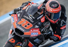 Manuel Gonzalez was fastest in Friday practice. Photo courtesy Dynavolt Intact GP Team.