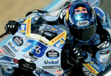 Alex Marquez was best In Friday Practice at Jerez. Photo courtesy Gresini Racing Team.