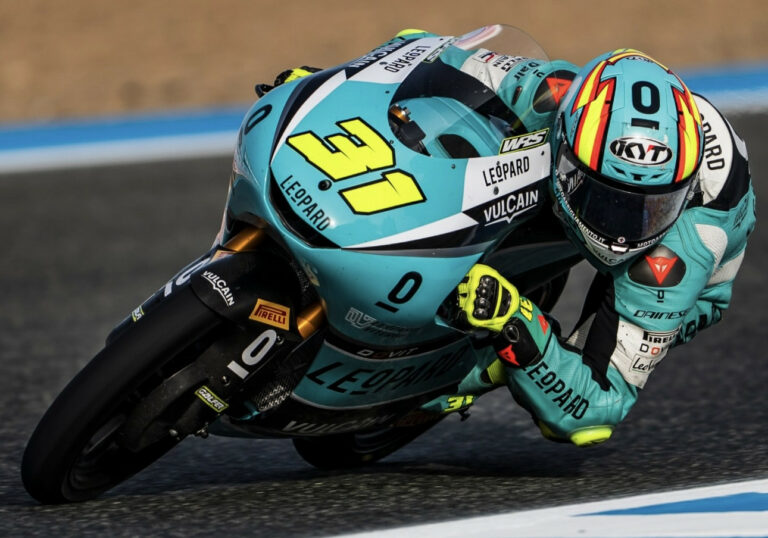 Adrian Fernandez at Jerez. Photo courtesy Leopard Racing.