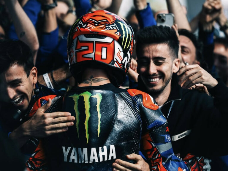 Fabio Quartararo claimed pole position after 830 days. Photo courtesy Monster Energy Yamaha MotoGP Team.
